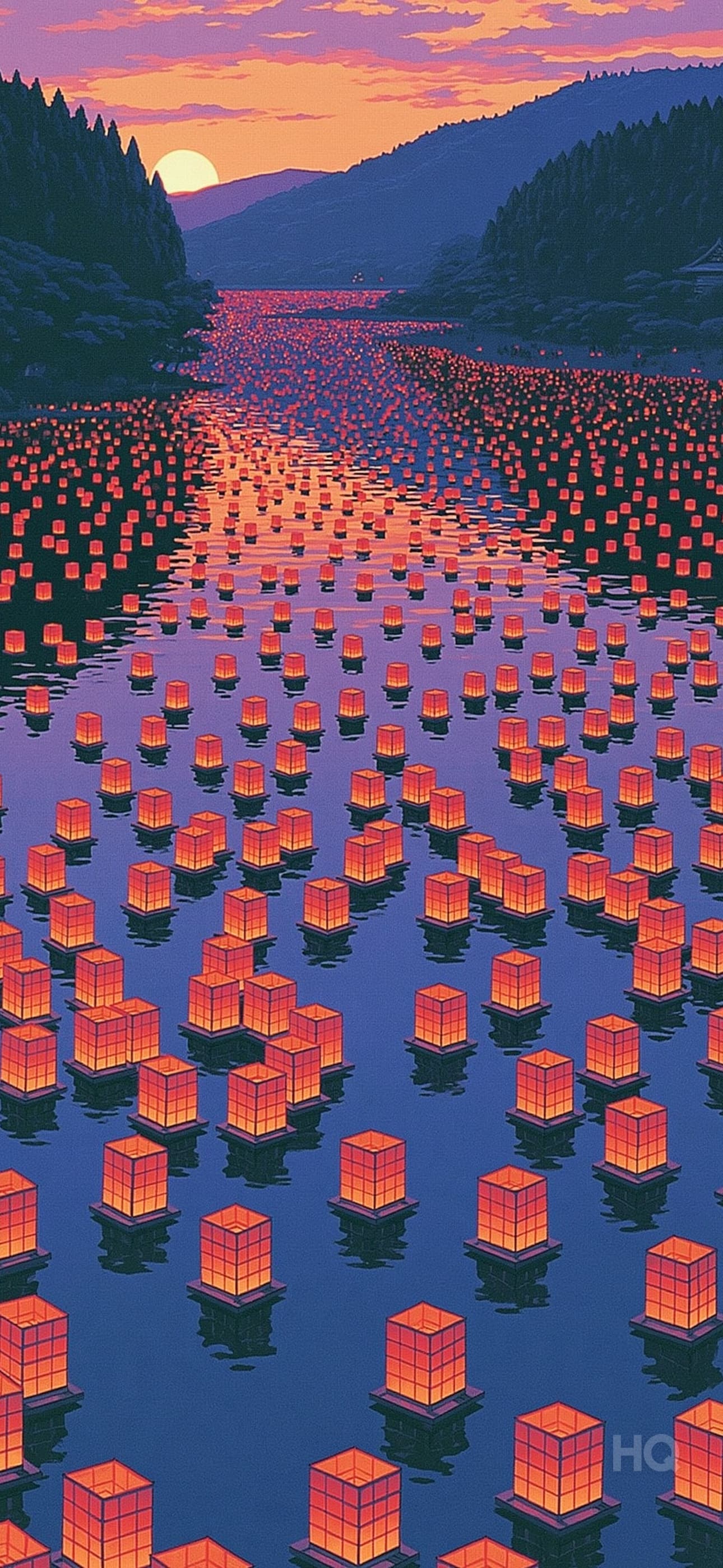 HQ phone wallpaper — Lantern Lake
