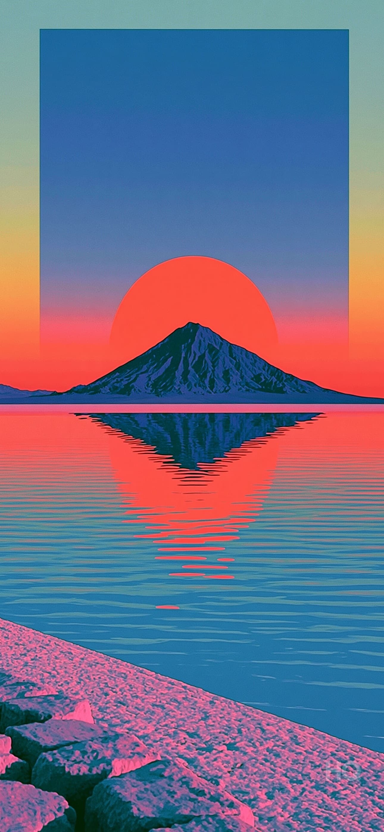 HQ phone wallpaper — Salt Flats