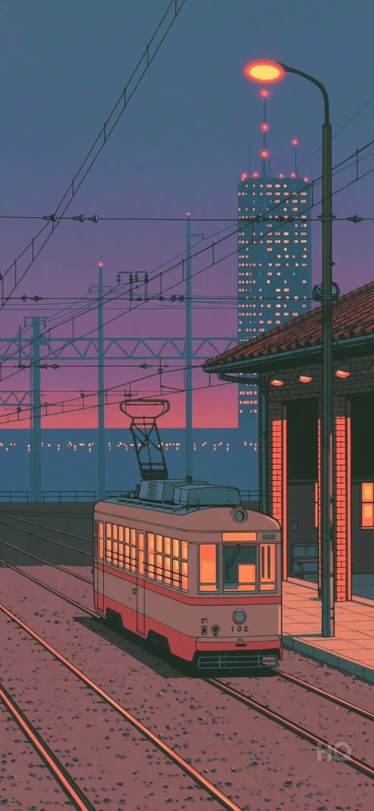HQ phone wallpaper — Tram Depot